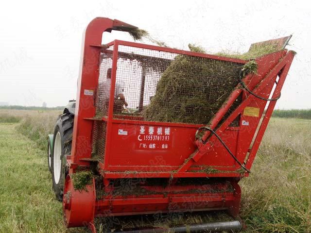 小麦秸秆回收机收集的秸秆可做青储饲料，也可作为发电厂等其他行业的原料。